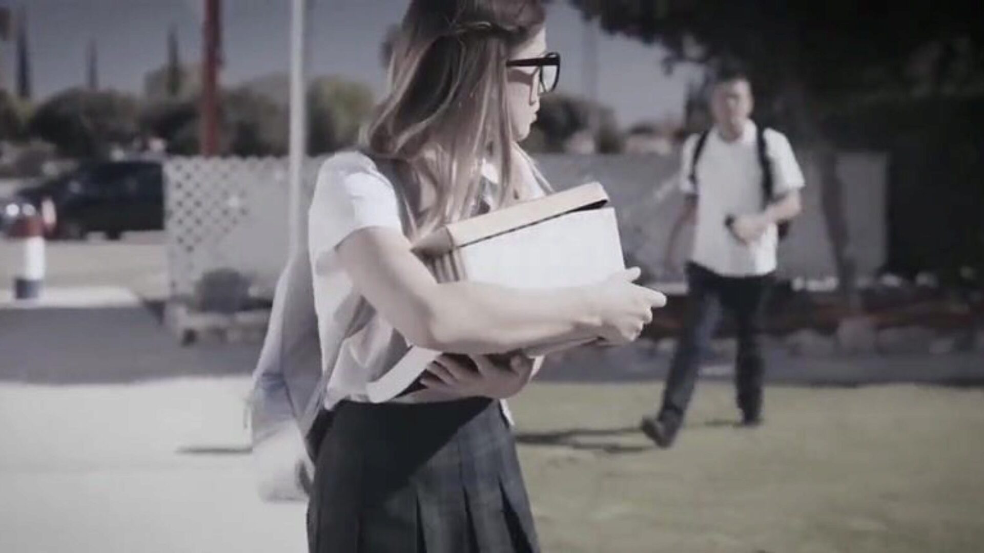 PURE TABOO School Nerd Kristen Blackmails Bullies into dual invasion Fuck